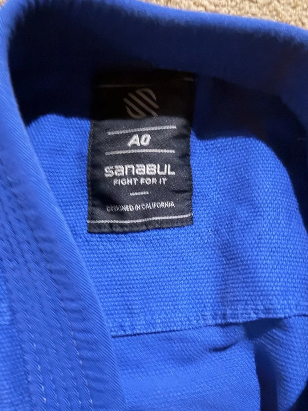 Sanabul Blue Brazilian Jiu-Jitsu Gi - Picture 3 of 3